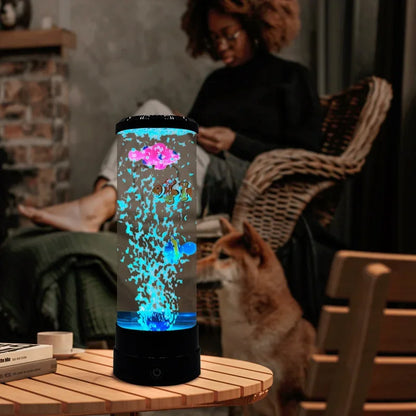 LED Fish Lamp Ambient Night Light Remote Control