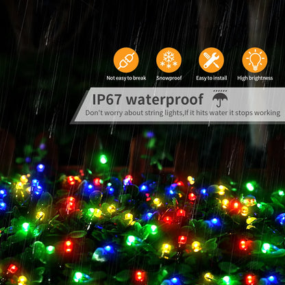 Christmas Outdoor Garden LED String Light 24V Xmas Tree Fairy Lights