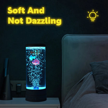 LED Fish Lamp Ambient Night Light Remote Control