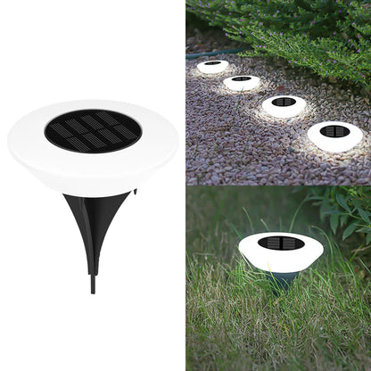 1/4 PCS Solar Ground Lights, Cool White/Warm IP65