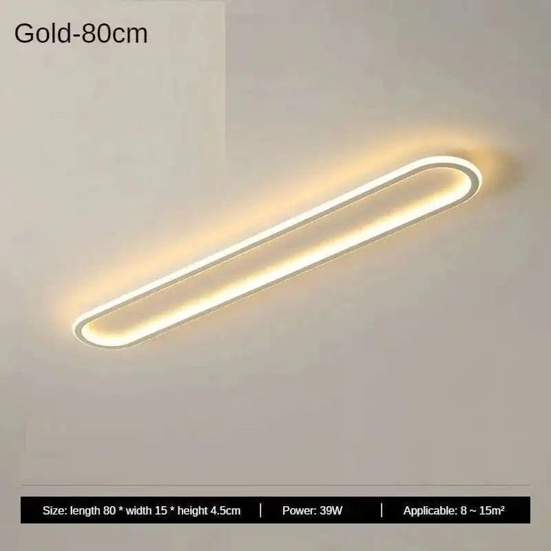 Long Strip LED Ceiling Lights Modern Simple Corridor Aisle