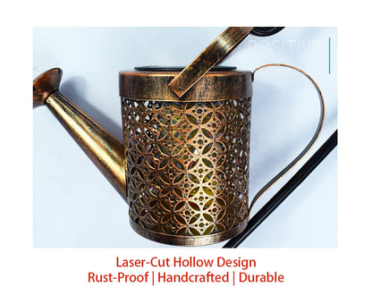 Solar Watering Can Light Outdoor Garden Decoration
