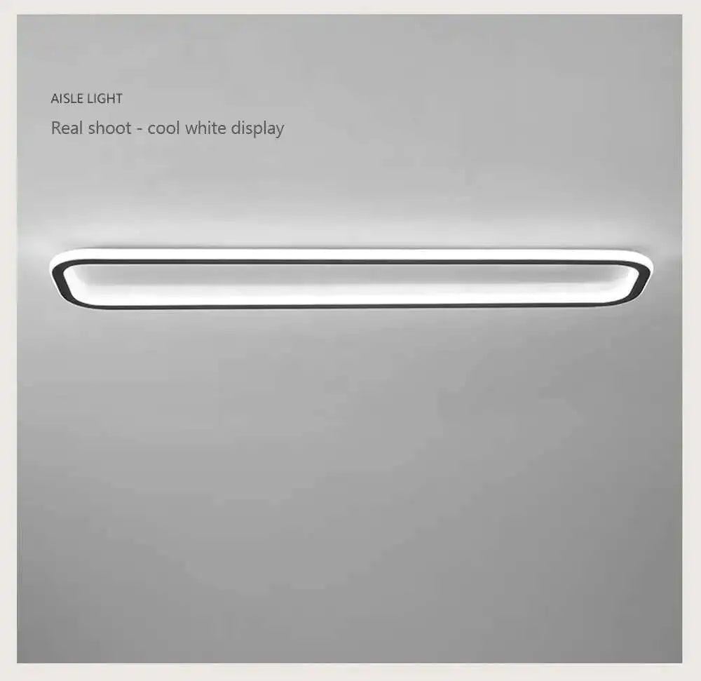 Long Strip LED Ceiling Lights Modern Simple Corridor Aisle