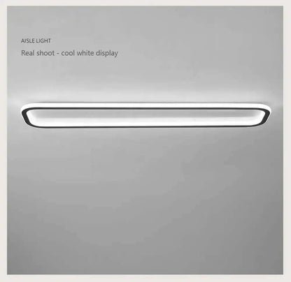 Long Strip LED Ceiling Lights Modern Simple Corridor Aisle