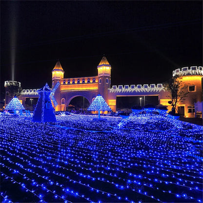 220V EU Plug 20M Outdoor Christmas 200 LED String Light