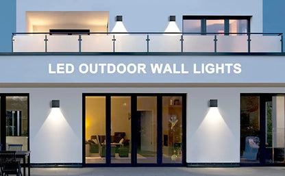 Tuya Outdoor Wall Light, Smart RGBCW Porch Lights