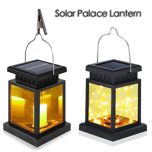 Palace Lantern Lamps Landscape Decor Lighting Floor Balcony Yard Soar Lights