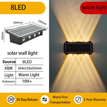 Wall Lamp Led House Outdoor Solar Waterproof