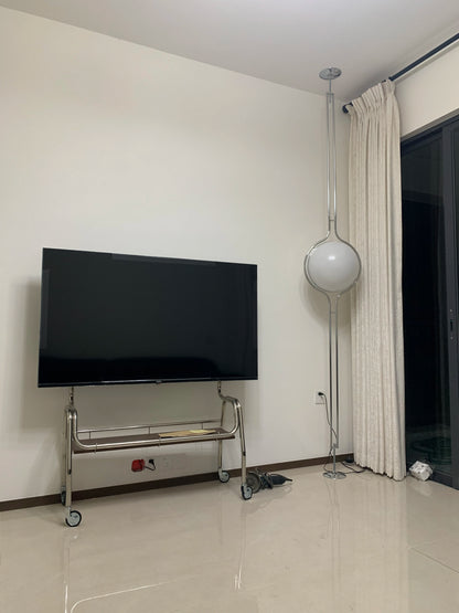 Italy Designer Led Floor Lamp White Ball 2.8 Stand Light