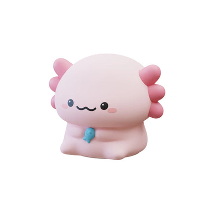 Axolotl Baby Night Light Cute Silicone Salamander Sleep Light