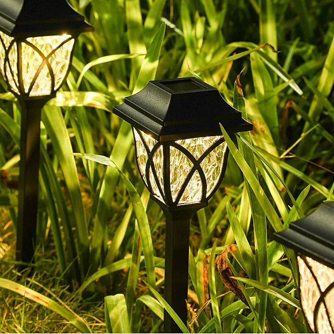 1-10 Pack Solar Yard Lights Bright Lawn Lights Outdoor