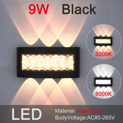 Outdoor Garden Lights, Bedroom and Hallway Indoor Wall Lamp