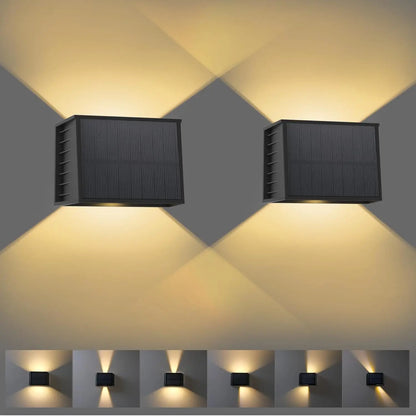 Outdoor Solar Lamp Solar Wall Light Fence Wall