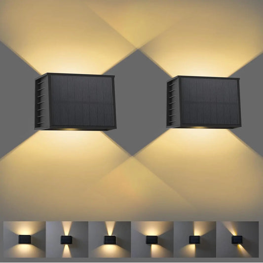 Outdoor Solar Lamp Solar Wall Light Fence Wall