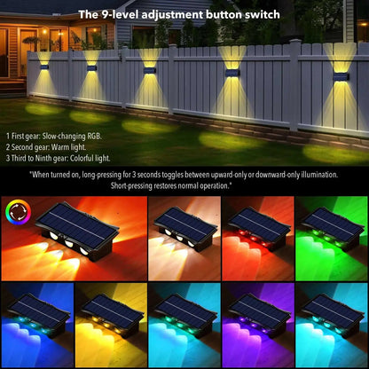 Wall Lamp Led House Outdoor Solar Waterproof