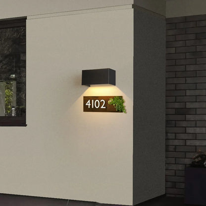 Nordic modern wall light 12W 24W IP65 waterproof LED lamps