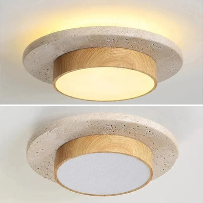 Stone Ceiling Lamp Round Ceiling Lights Indoor Lights