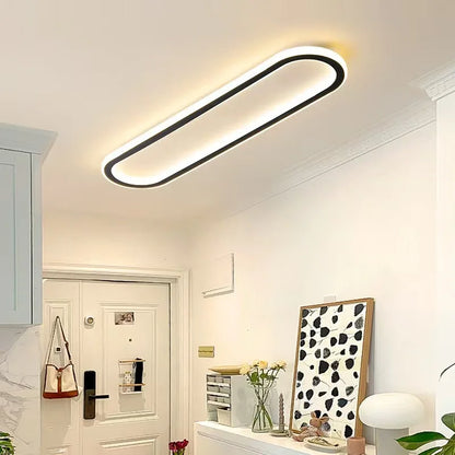 Long Strip LED Ceiling Lights Modern Simple Corridor Aisle