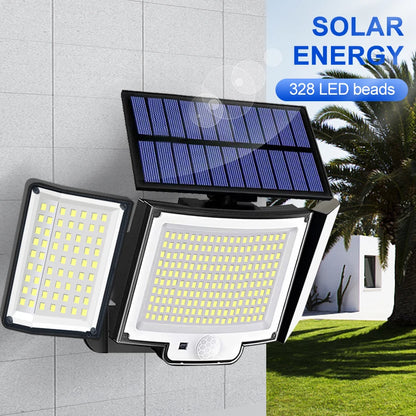 Solar Light Outdoor 328/348 LED Integrated Super Bright Motion