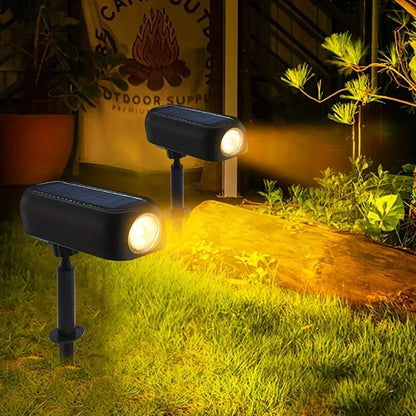 LED Outdoor Solar Lawn Lights Landscape Spotlights