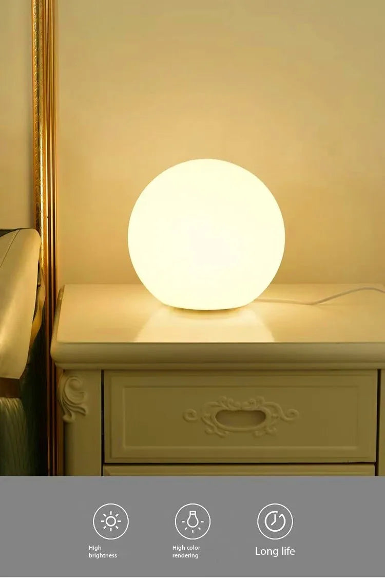 Decorative Ball Table Lamp Bedside Nightlight