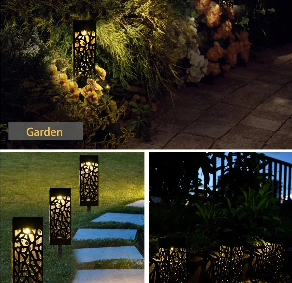 Solar Lawn Light Outdoor Solar Powered Buried Path Lights