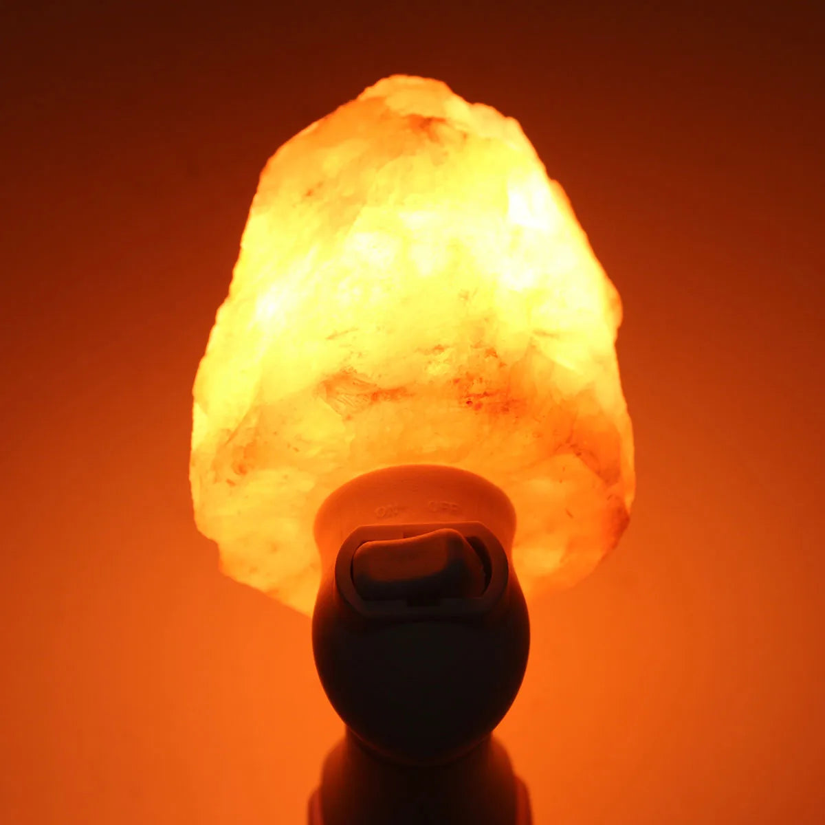 Natural Himalayan Wall Night Light LED Warm Crystal