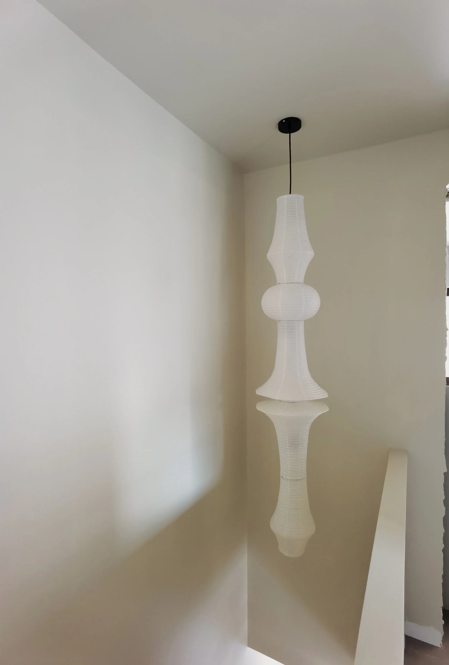 Nordic Wabi Sabi Wind Rice Paper Led Pendant Lights