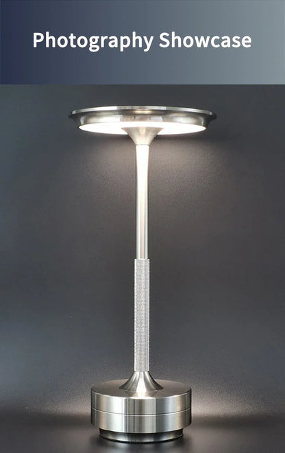 Wireless Table Lamp USB Rechargeable Touch Lamp