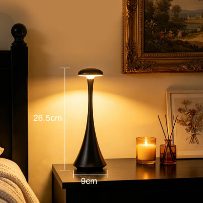 New Mushroom Table Lamp Rechargeable Wireless Touch Lamp