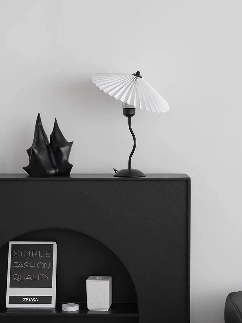 Nordic LED Desk Lamp Bedroom Bedside Living Room Retro Bar