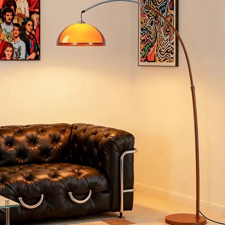 Acrylic Lampshade Floor Lamp Modern Minimalist Light