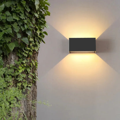 Nordic modern wall light 12W 24W IP65 waterproof LED lamps