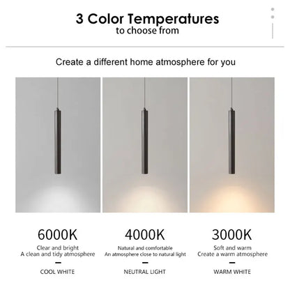Nordic LED Pendant Lamps for TV Background Kitchen Fixture