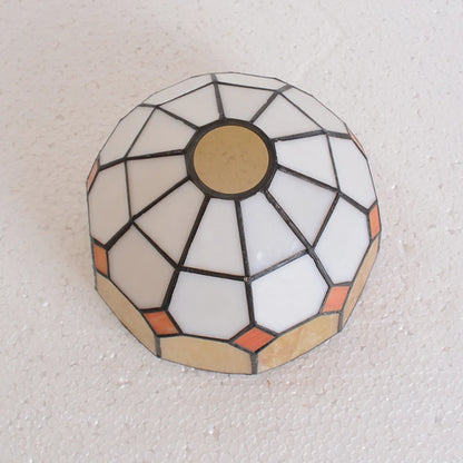 Vintage Stained Glass Lampshade for Pendant Lights