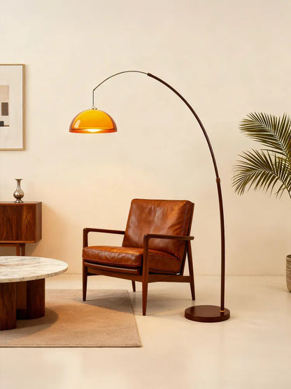Acrylic Lampshade Floor Lamp Modern Minimalist Light