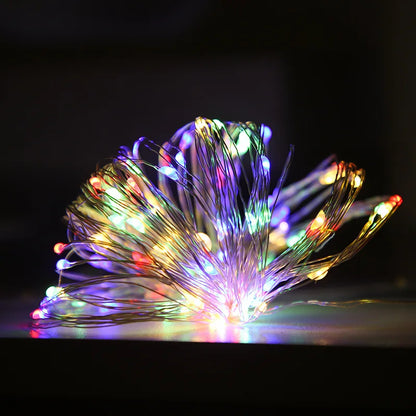 LED Solar Light Outdoor Garden Fairy String Light Led Twinkle