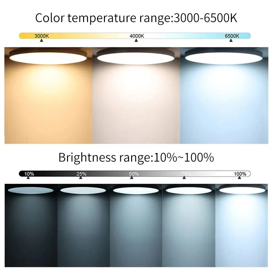 Tuya Smart 2.4G WiFi Ceiling Light RGB Round Ambient Light
