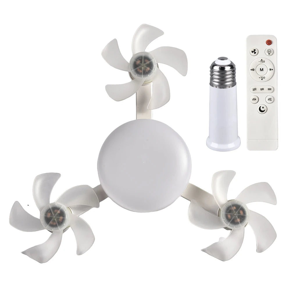 Intelligent ceiling light electric fan light Kitchen high wind power Silent