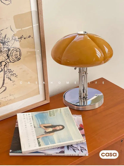 Korean Bauhaus Bedroom Mushroom Desk Lamp
