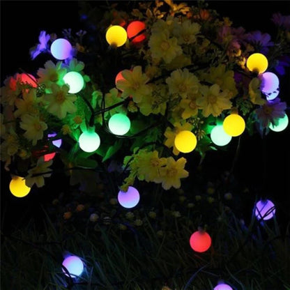 100LED Solar String Flowers Fairy Lights Outdoor Solar String Lights