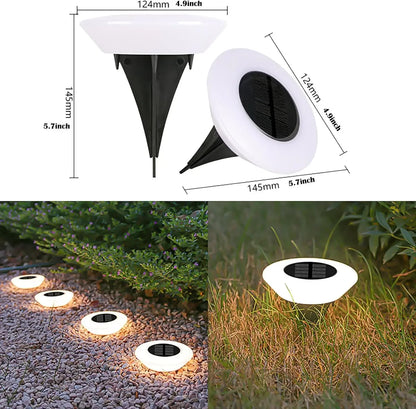 Outdoor Solar Pathway Lights IP65 Rated LED Landscape Lighting