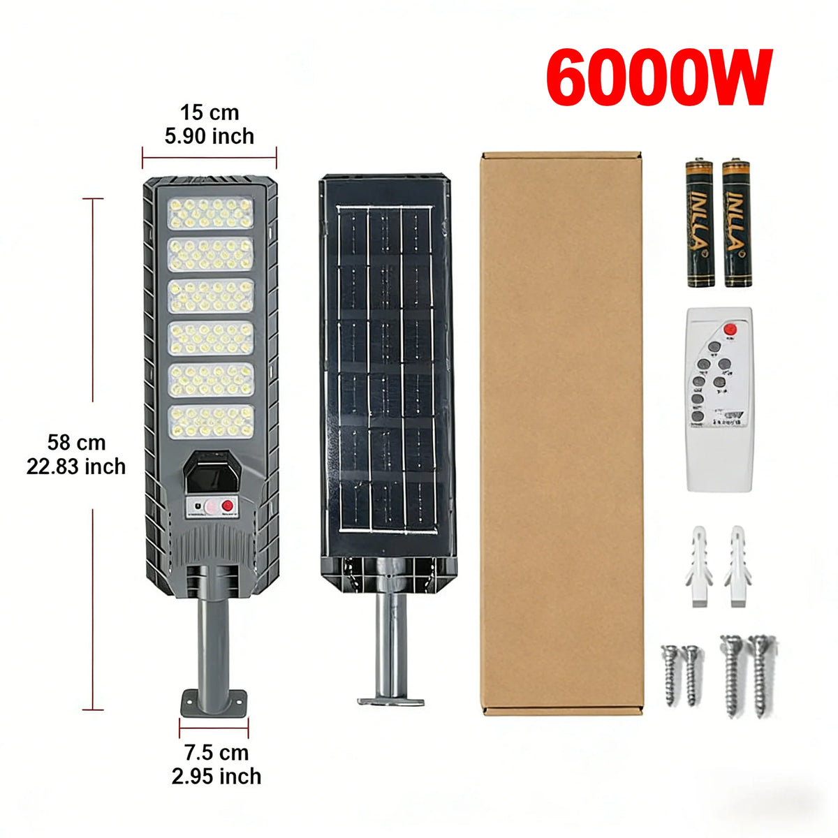 Waterproof Floodlight With Motion Sensor Garden Courtyard Lamp  Street Lamp