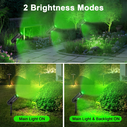 LED Outdoor Solar Lawn Lights Landscape Spotlights