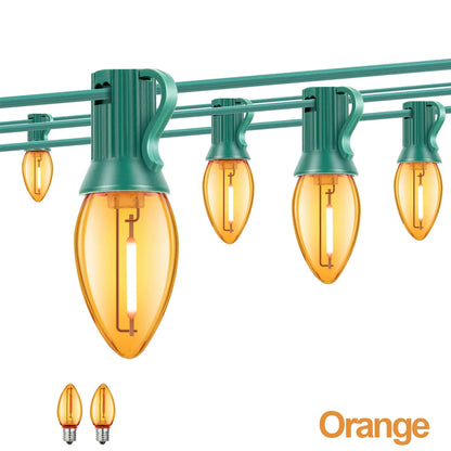 RGB C7 String Light 220V EU 110V US Outdoor Led Lights