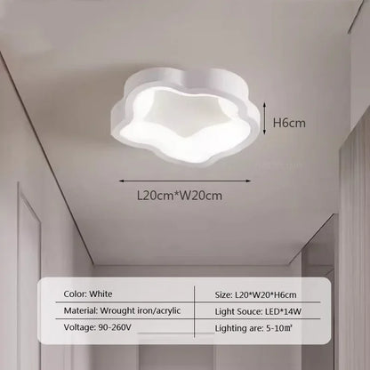 Nordic LED Ceiling Lamp For Living Dining Room Bedroom