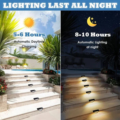 Solar Deck Lights Fence Lights Outdoor Step Lights