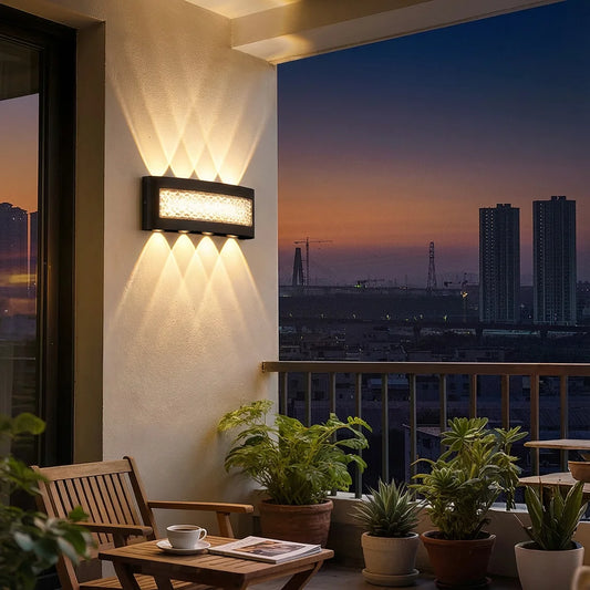 Outdoor Garden Lights, Bedroom and Hallway Indoor Wall Lamp