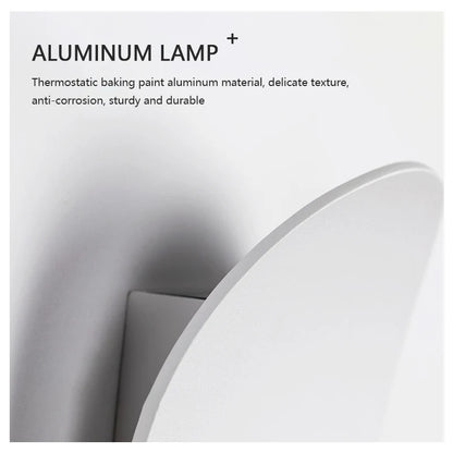 LED Wall Lamp Indoor and Outdoor IP65 Waterproof White/black Modern