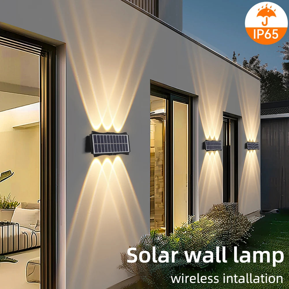 Wall Lamp Led House Outdoor Solar Waterproof
